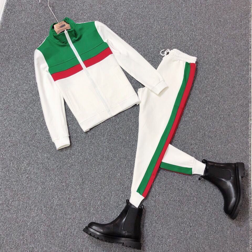 New trendy men's and women's patchwork jacket, slim fit color-blocked outerwear, skinny jeans,
