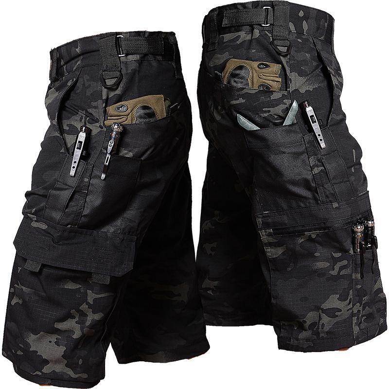 SCRUFFS British-style work shorts, multi-pocket, comfortable and durable, suitable for outdoor commuting and casual summer wear.